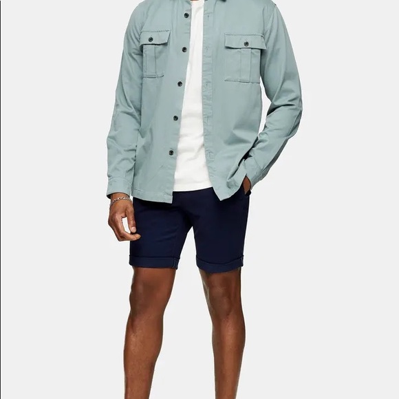 NEW WITH TAGS TOPMAN CHINO SHORTS - Picture 8 of 8